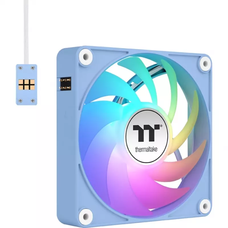 Thermaltake CT140 EX ARGB 140mm Case Fans 3 Pack - Hydrangea Blue