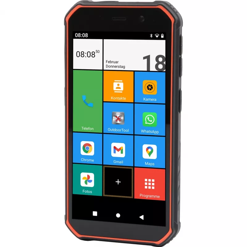 Smartphone Olympia TREK 5.5 inch 3 GB 32 GB Black Orange