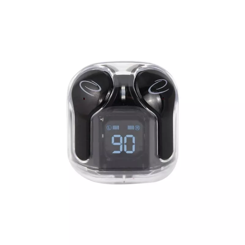 In-ear wireless headphones ESPERANZA EH238K — Bluetooth 5.3, 2.4 GHz, 10 m range, 230 mAh battery, touch control, black