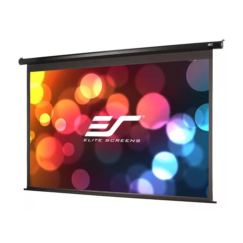 SALE OUT. Elite Screens Electric125H Spectrum Screen 125'' 16:9 / Diagonal 312,5cm, W 276,5cm x H 155,7cm / Black case / Electric-motorized screen / Wall & ceiling installation / 1