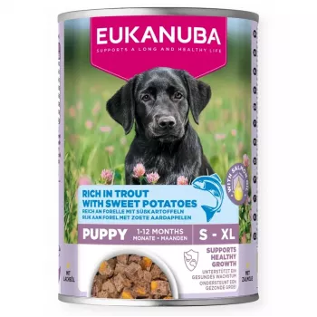 EUKANUBA Dog Food Can Puppy Adult, 400 g