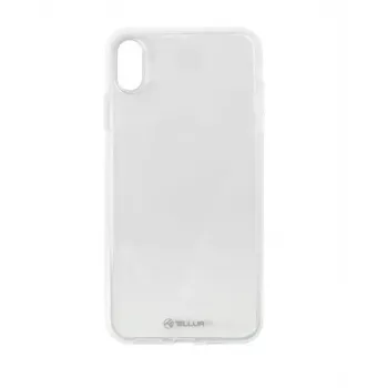 Protective silicone case Tellur for iPhone XS — transparent
