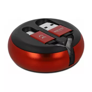Retractable Cable DeLOCK USB 2.0 Type-A to USB-C™ 85819