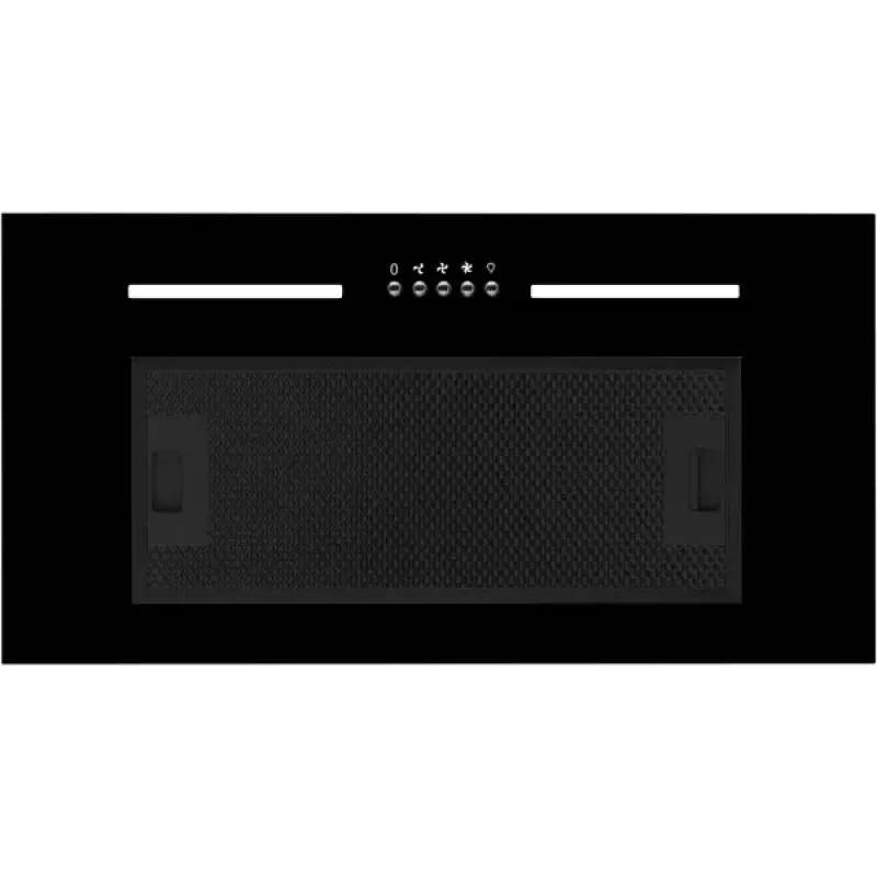 Built-in kitchen hood MPM MPM-54-OWS-02, 54 cm, 3-speed extraction, max 626 m³/h, black