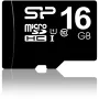 MicroSDHC memory card Silicon Power 16GB Class 10 UHS-I U1 40 MB/s, waterproof, black