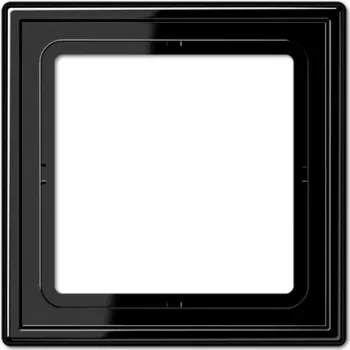 Wall-mounted switch JUNG LS 981 SW, black, IP44 weatherproof