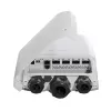 Mikrotik CRS504-4XQ-OUT network switch Managed L3 Fast Ethernet (10/100) Power over Ethernet (PoE) 1U White