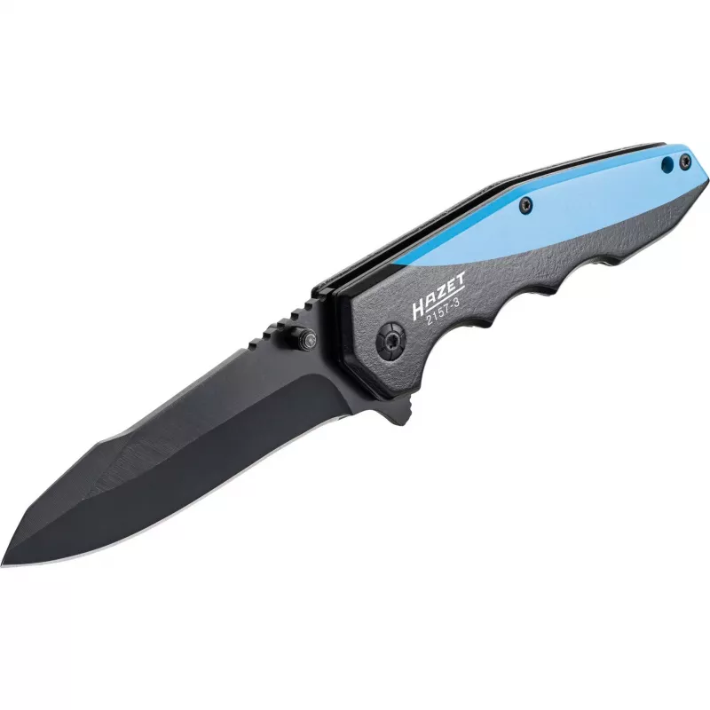 Folding knife Hazet 2157-3 with blade locking mechanism — compact hand tool