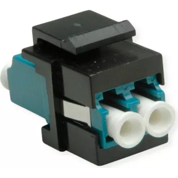 ROLINE Fibre Optic Keystone LC/LC Duplex Single Mode OS2 - Single or Monomode Fibre - Duplex