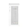 PC case Montech X5M (W) Micro Tower, White — Micro-ATX/Mini-ITX, supports ATX PSU, 3x120mm front, 1x120mm rear, 2x3.5 inch bays, 4x2.5 inch bays