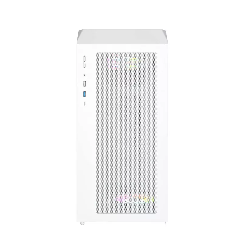 PC case Montech X5M (W) Micro Tower, White — Micro-ATX/Mini-ITX, supports ATX PSU, 3x120mm front, 1x120mm rear, 2x3.5 inch bays, 4x2.5 inch bays