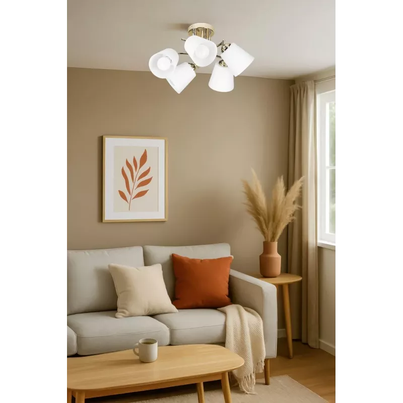 Activejet pendant lamp AJE-EMILY 3P GOLD E27 3x40W