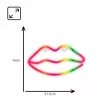 Neon lights MANTA SNL61RGB LIPS RGB color changing decorative sign, model SNL61RGB