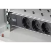 Aluminium Outlet Strip Digitus DN-95411 3 Safety Outlets 2m