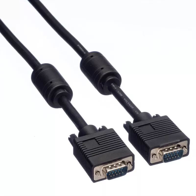 VGA Cable ROLINE High Quality 10m HD15 M/M
