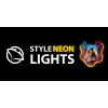 LED neon mirror light MANTA MASNL131MT – 'LOVE' design, built-in LED neon illumination