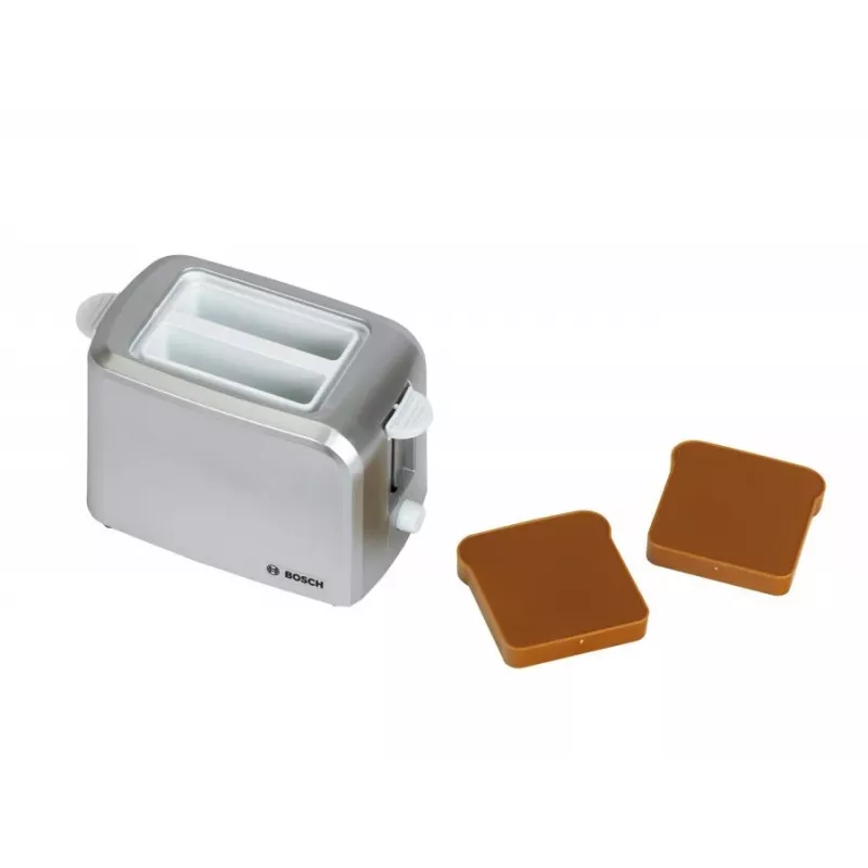 KLEIN Breakfast set silver — children's role-play kitchen breakfast playset