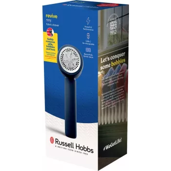 Fabric shaver Russell Hobbs 27660-56 portable rechargeable, compact lint remover