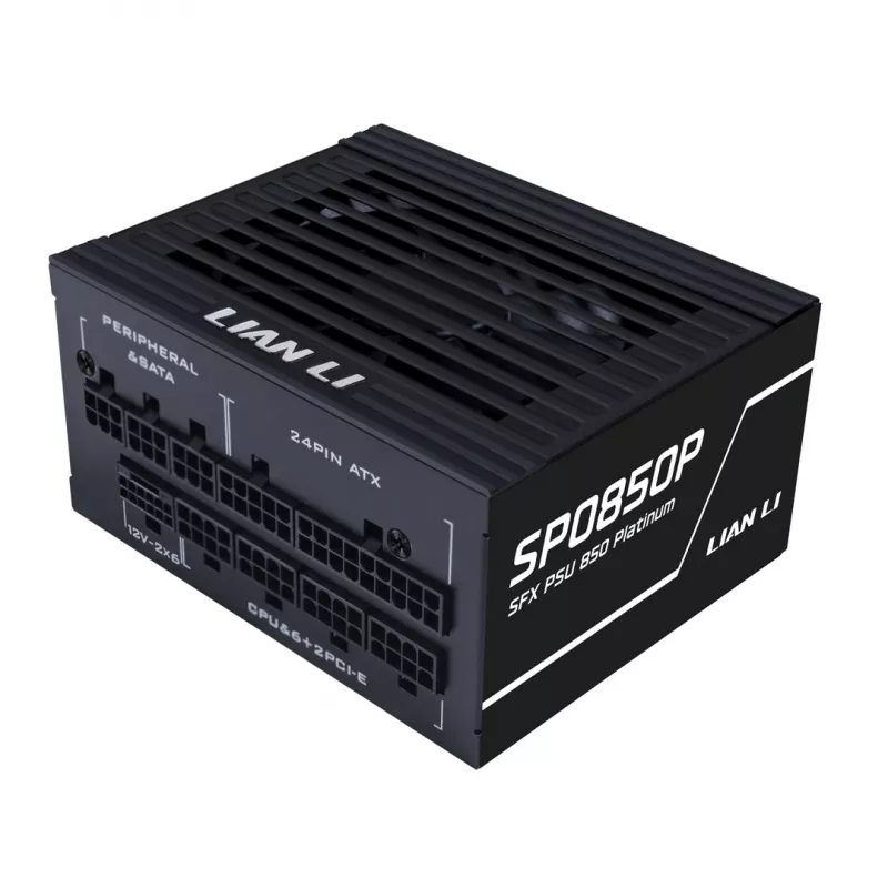 Power supply Lian Li SP Series Platinum SFX 850W fully modular PCIe 5.1 ATX 3.1 (G9P.SP0850P.B000.EU)