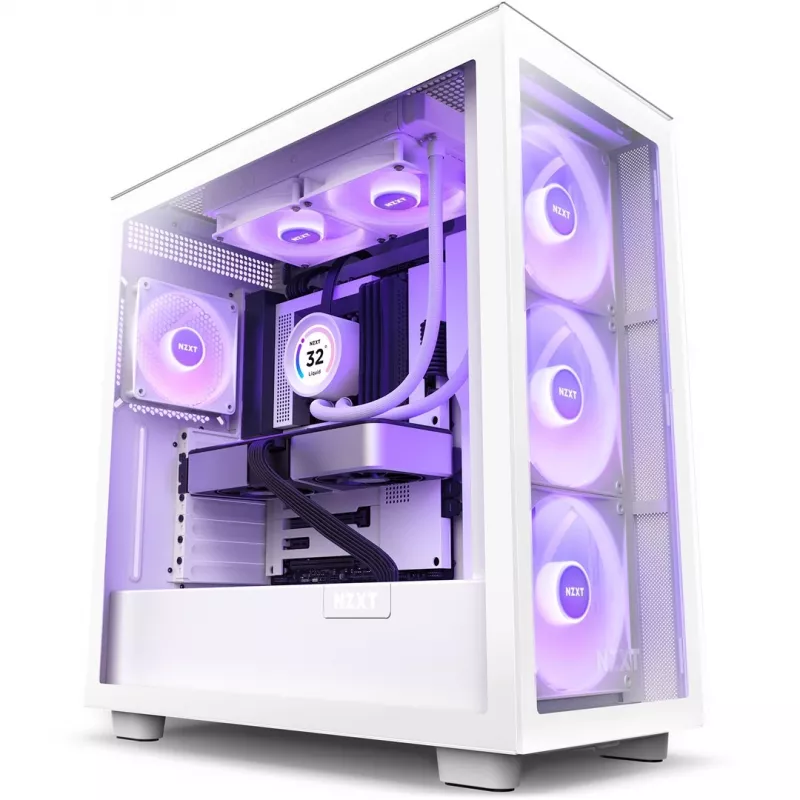 All-in-one liquid cooler NZXT Kraken Elite 240 RGB 12 cm White