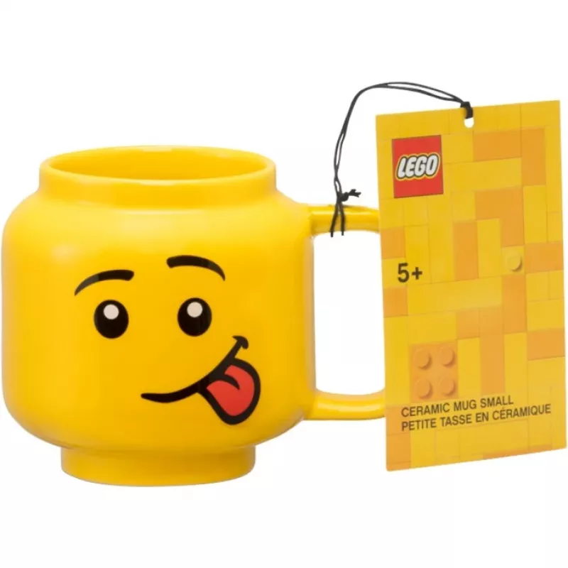 LEGO EYZ65827 Small ceramic mug with a funny face 255 ml