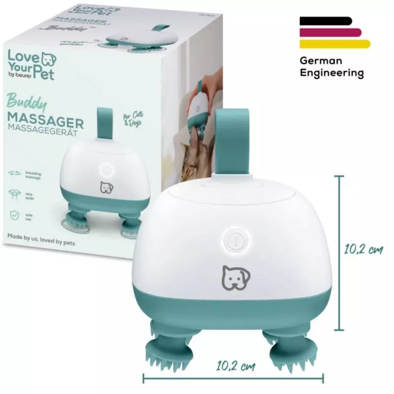 Handheld massage device Beurer PP 410 Buddy — portable battery-operated massager