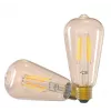 Smart bulb Tellur WiFi Filament E27 amber white warm dimmer 6W 806lm