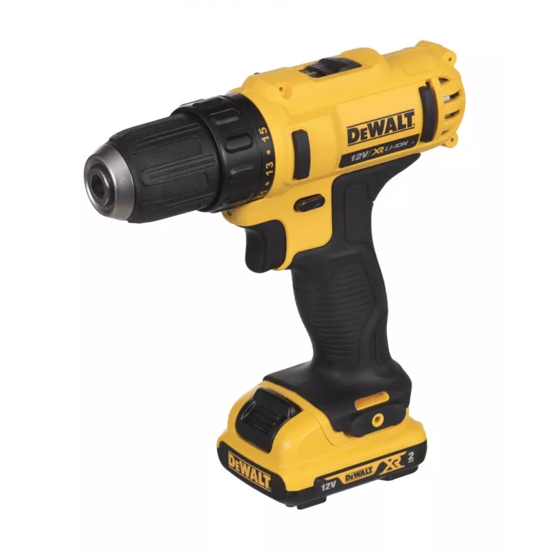 DeWALT DCD Keyless 10.8V Cordless Drill Driver Li-Ion, Euro Plug