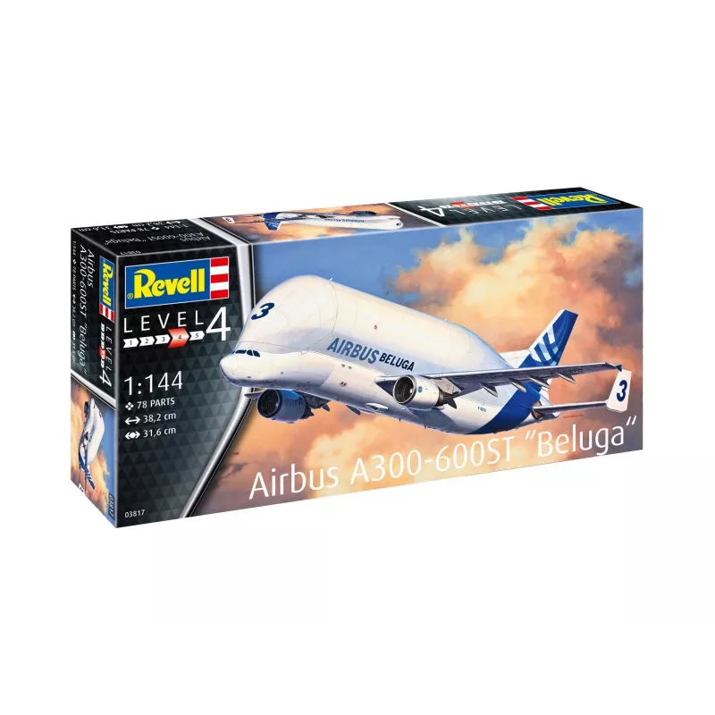 Revell 1/144 Scale Airbus A300-600 pc(s) Beluga Model Kit
