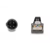 Network Cable DeLOCK M12 Cable D-coded 4 pin male to RJ45 male PUR (TPU) 5m