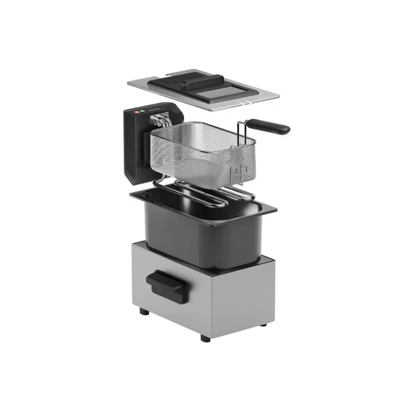 Tristar Deep Fryer | FR-9338 | Power 2000 W | Capacity 3 L | Stainless Steel/Black