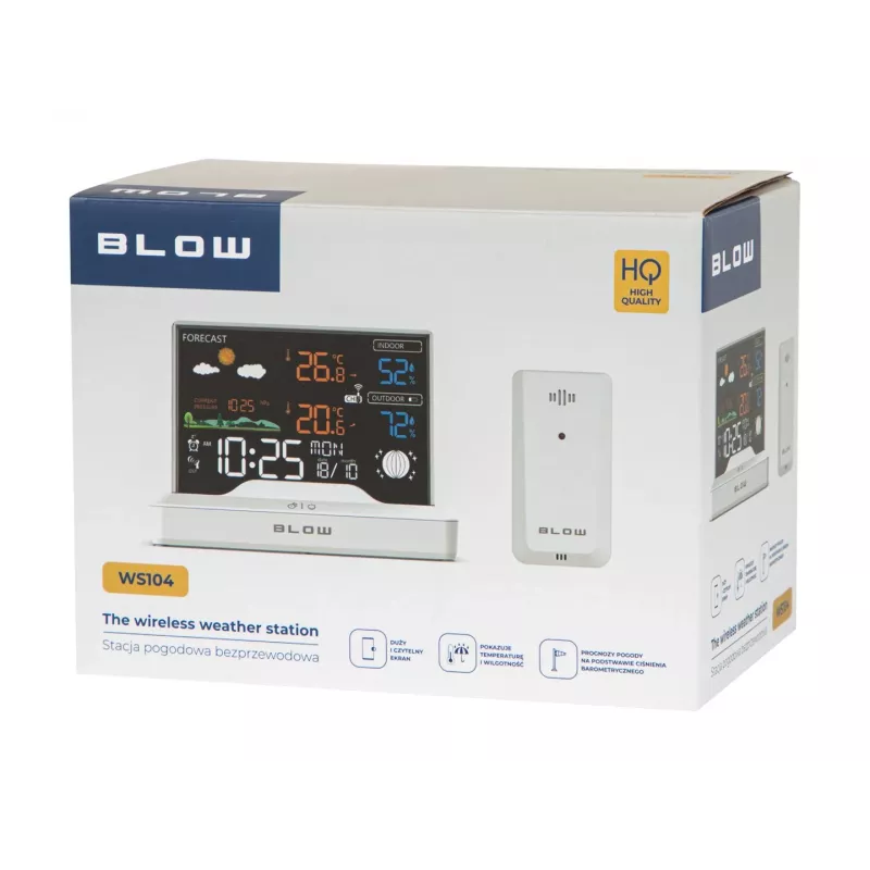 BLOW WS104 wireless weather station white