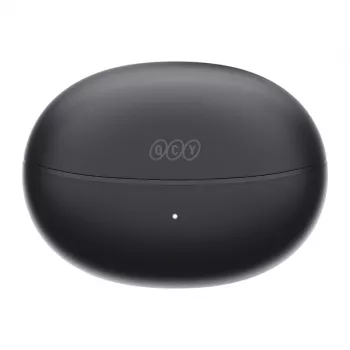Wireless headphones QCY Crossky Clip C30S (black) — clip-on design, model T33S
