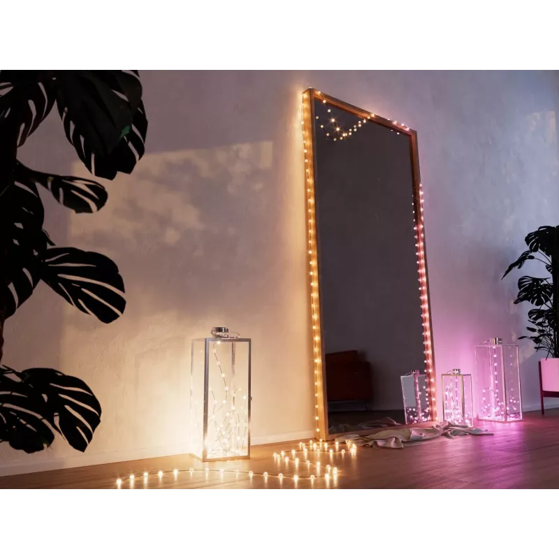 Smart string light Twinkly Strings USB-C Pearls Wi-Fi/Bluetooth Multicolour