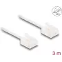Network Cable DeLOCK RJ45 Cat.6 UTP Ultra Slim 3m White