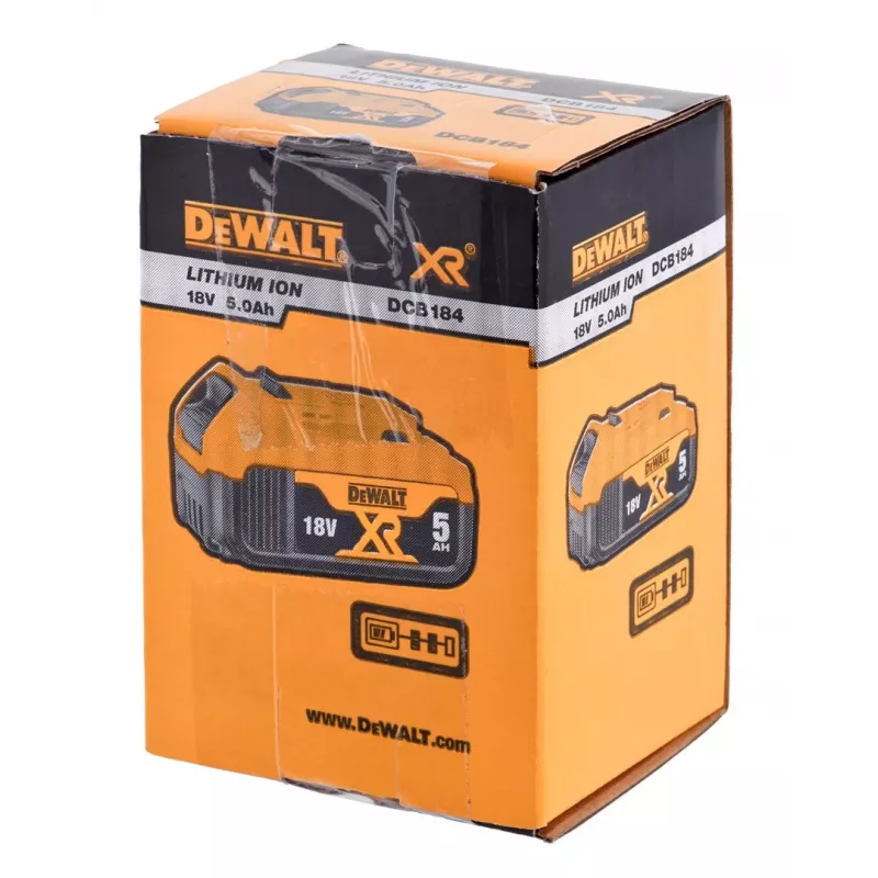 Dewalt 18V XR 5Ah Li-Ion Slide Pack Power Tool Battery