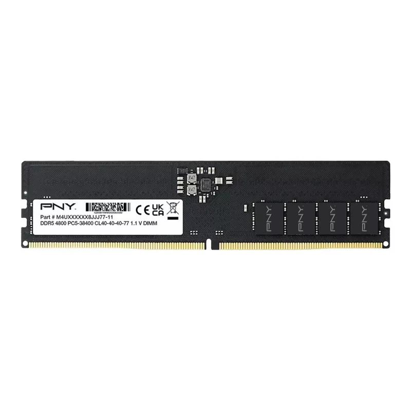 Memory RAM PNY DDR5 16GB 4800MHz DIMM MD16GSD54800-SB
