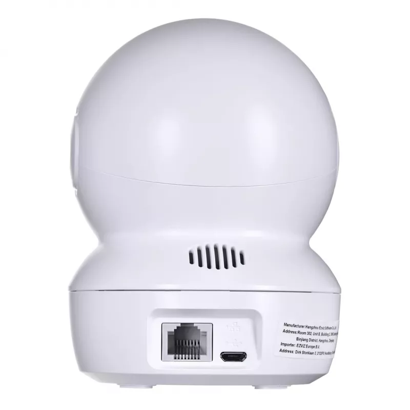 IP security camera EZVIZ H6c 1920 x 1080, indoor spherical, Wi‑Fi & Ethernet, 4 mm lens, 360° viewing, microSD up to 256 GB
