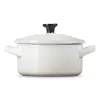 Le Creuset 71901107160100 Mini Dutch Oven, 0.25 L, White
