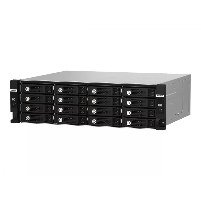 QNAP TL-R1620Sdc HDD/SSD enclosure Black 2.5/3.5 inch