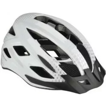 Protective bike helmet FISCHER Urban Lano Size S/M with high-strength EPS inner shell, adjustable fit