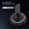 M.2 SSD docking station QOLTEC 52275 for SATA and NVMe drives, USB connection