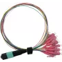 Value 21.99.1100 Fibre Optic Cable 2 m MPO 12x LC OM4 Multicolour (21.99.1100)