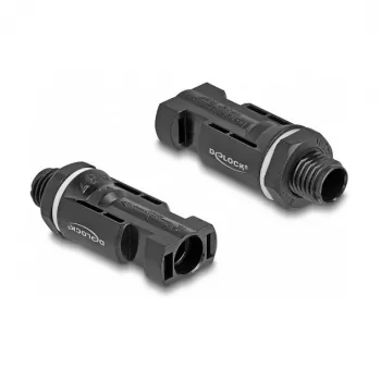 Solar Panel Connector DeLOCK DL4 Male Female Black 2 pcs