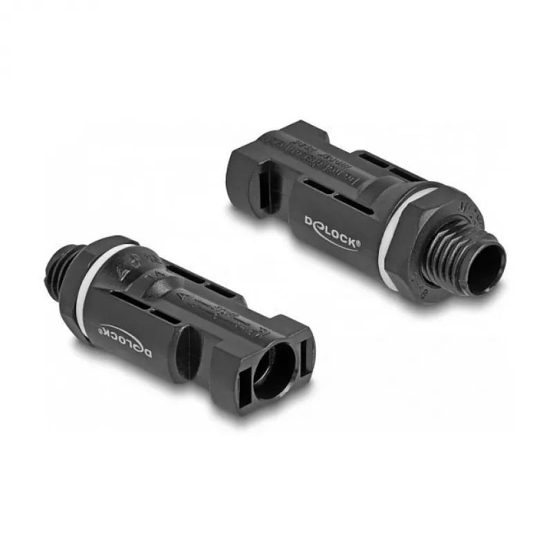Solar Panel Connector DeLOCK DL4 Male Female Black 2 pcs