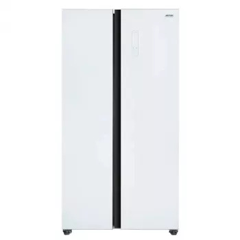 Side‑by‑Side Refrigerator MPM MPM-427-SBS-05/NL — 472 L, No Frost, Inverter, LED display, White, 900×1770×590 mm