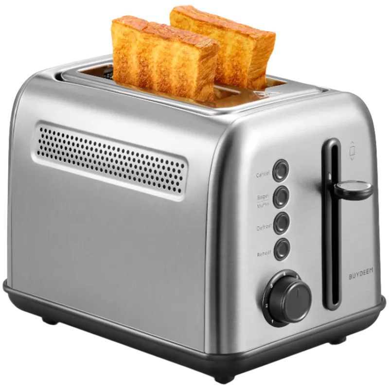 BUYDEEM 2 Slice Toaster, model DT620E, color Stainless Steel, EU
