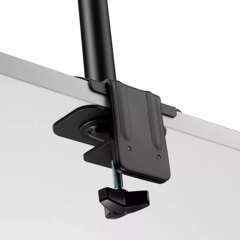 Maclean MC-929 Tabletop Reinforcement Plate for Monitor Desk Mounts, Black