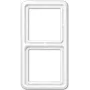 Jung Frame 2-way white horizontal/vertical CD 582 WU W (CD582WUW)