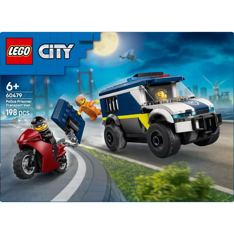 LEGO CITY 60479 Police Prisoner Transport Van